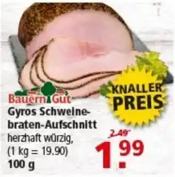 Multi Markt BauernGut Gyros Schwellenbraten-Aufschnitt Angebot