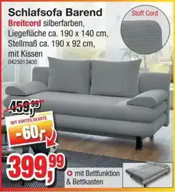 Möbelfundgrube Schlafsofa Barend Angebot