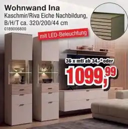 Möbelfundgrube Wohnwand Ina Angebot