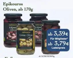 LPG Biomarkt Epikouros Oliven Angebot