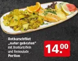 Multi Markt Rotbarschfilet "natur gebraten" Angebot