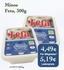 LPG Biomarkt Minos Feta Angebot
