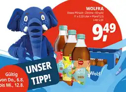 Hörl Getränke WOLFRA Eistee Pfirsich Angebot