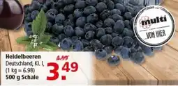 Multi Markt Heidelbeeren Angebot