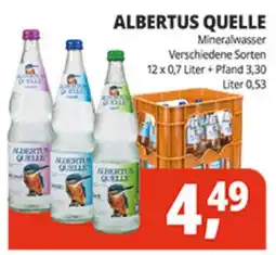 Hörl Getränke ALBERTUS QUELLE Mineralwasser Angebot