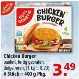 Multi Markt Chicken Burger Angebot