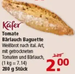 Multi Markt Käfer Tomate Bärlauch Baguette Angebot