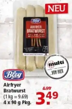 Multi Markt Bley Airfryer Bratwurst Angebot
