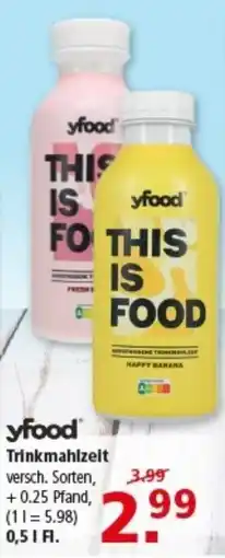 Multi Markt yfood Trinkmahlzeit Angebot