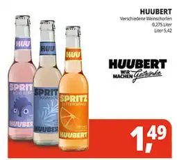 Hörl Getränke HUUBERT Verschiedene Weinschorlen Angebot