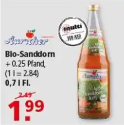 Multi Markt Auricher Bio-Sanddorn Angebot