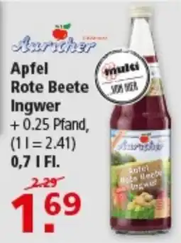 Multi Markt Anrücher Apfel Rote Beete Ingwer Angebot