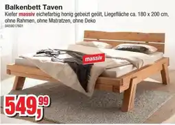 Möbelfundgrube Balkenbett Taven Angebot