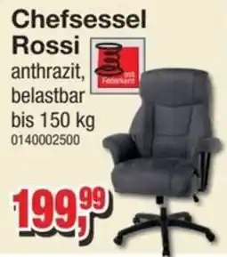 Möbelfundgrube Chefsessel Rossi anthrazit Angebot