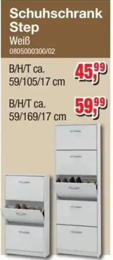 Möbelfundgrube Schuhschrank Step Angebot