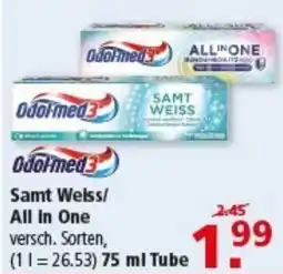 Multi Markt OdoFmed3 Samt Weiss/All In One Angebot