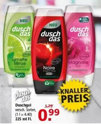 Multi Markt dusch das Duschgel Angebot