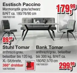 Möbelfundgrube Stuhl Tomar anthrazit/grau Angebot