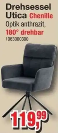 Möbelfundgrube Drehessel Utica Chenille Angebot