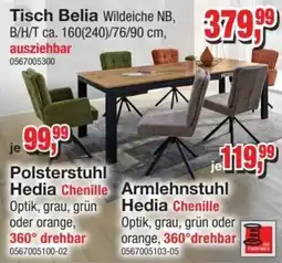 Möbelfundgrube Tisch Belia Wildeiche NB Angebot