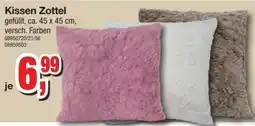 Möbelfundgrube Kissen Zottel Angebot