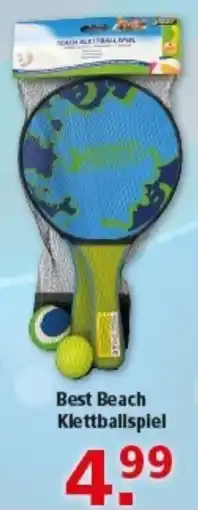 Multi Markt Best Beach Klettballspiel Angebot