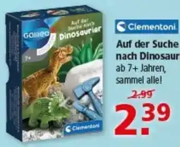 Multi Markt Clementoni Auf der Suche nach Dinosaurier Angebot
