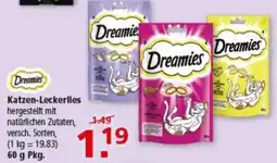 Multi Markt Dreamies Katzen-Leckerlies Angebot