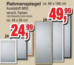 Möbelfundgrube Rahmenspiegel Angebot