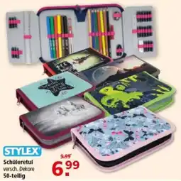 Multi Markt STYLEX Schüleretui Angebot