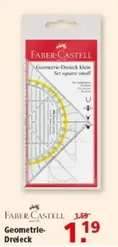 Multi Markt FABER-CASTELL Geometrie-Dreieck Angebot