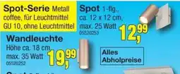 Möbelfundgrube Spot-Serie Metall coffee Angebot