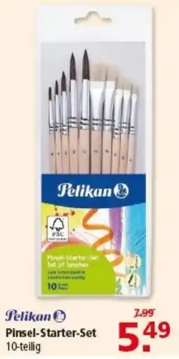 Multi Markt Pelikan Pinsel-Starter-Set Angebot