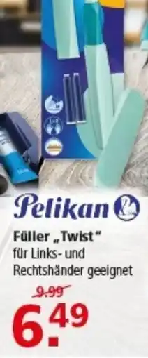 Multi Markt Pelikan Füller „Twist“ Angebot