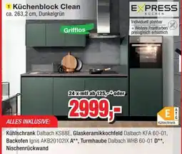 Möbelfundgrube Küchenblock Clean Angebot