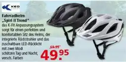 Multi Markt KED Fahrradhelm "Spiri II Trend" Angebot
