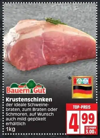 Edeka Bauern Gut Krustenschinken 1kg Angebot