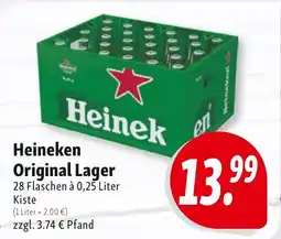 Nah & Frisch Heineken Original Lager Angebot