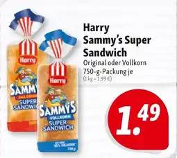 Nah & Frisch Harry Sammy's Super Sandwich Angebot