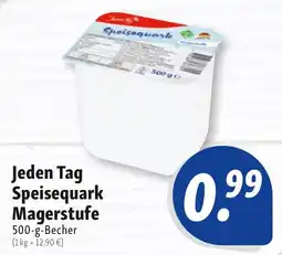 Nah & Frisch Jeden Tag Speisequark Magerstufe Angebot