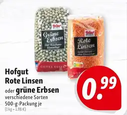 Nah & Frisch Hofgut Rote Linsen Angebot