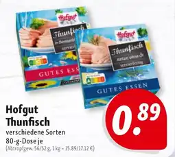 Nah & Frisch Hofgut Thunfisch Angebot