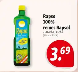 Nah & Frisch Rapso 100% reines Rapsöl Angebot