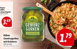 Nah & Frisch Kühne Gewürzgurken mit Kräutern Angebot