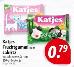 Nah & Frisch Katjes Fruchtgummi oder Lakritz Angebot