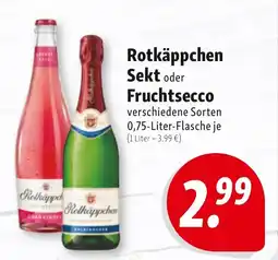 Nah & Frisch Rotkäppchen Sekt oder Fruchtsecco Angebot