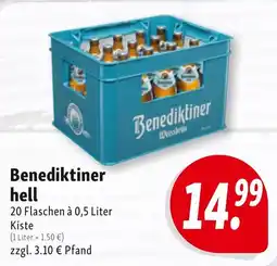 Nah & Frisch Benediktiner hell Angebot
