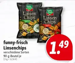 Nah & Frisch funny-frisch Linsenchips Angebot