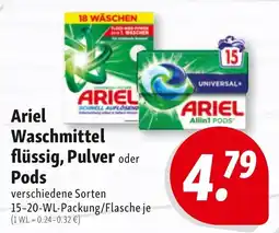 Nah & Frisch Ariel Waschmittel Angebot