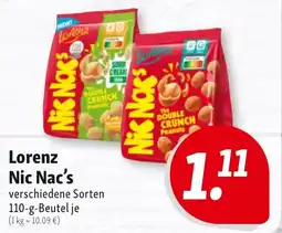 Nah & Frisch Lorenz Nic Nac's Angebot